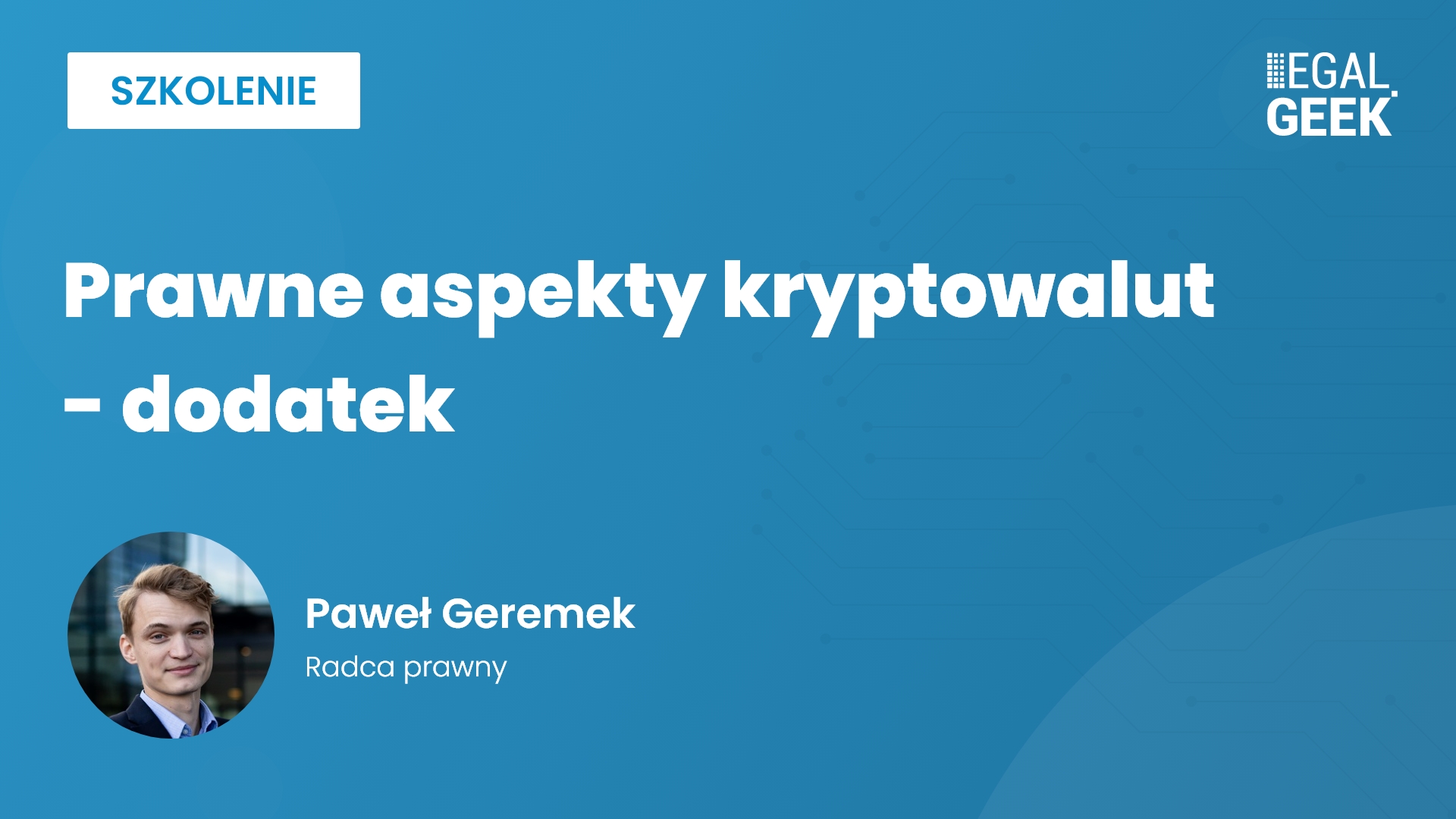 Prawne aspekty kryptowalut – dodatek